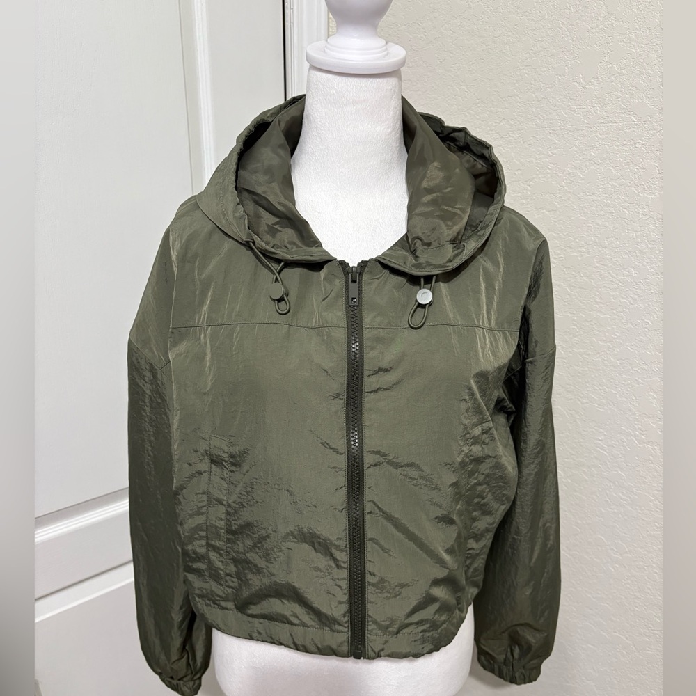 Aeropostale Cropped Hoodie Windbreaker
